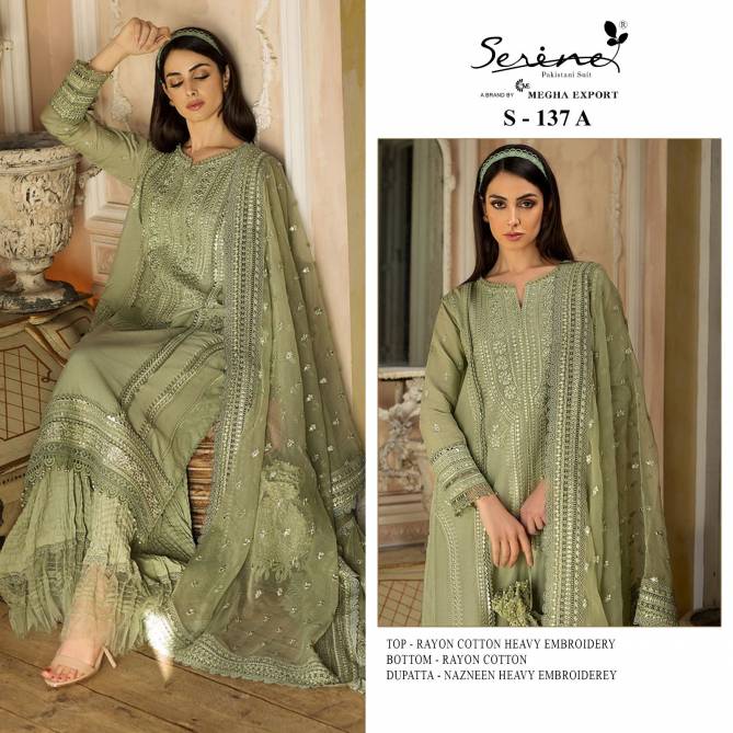 Serine S 137 Colors Pakistani Suits Catalog